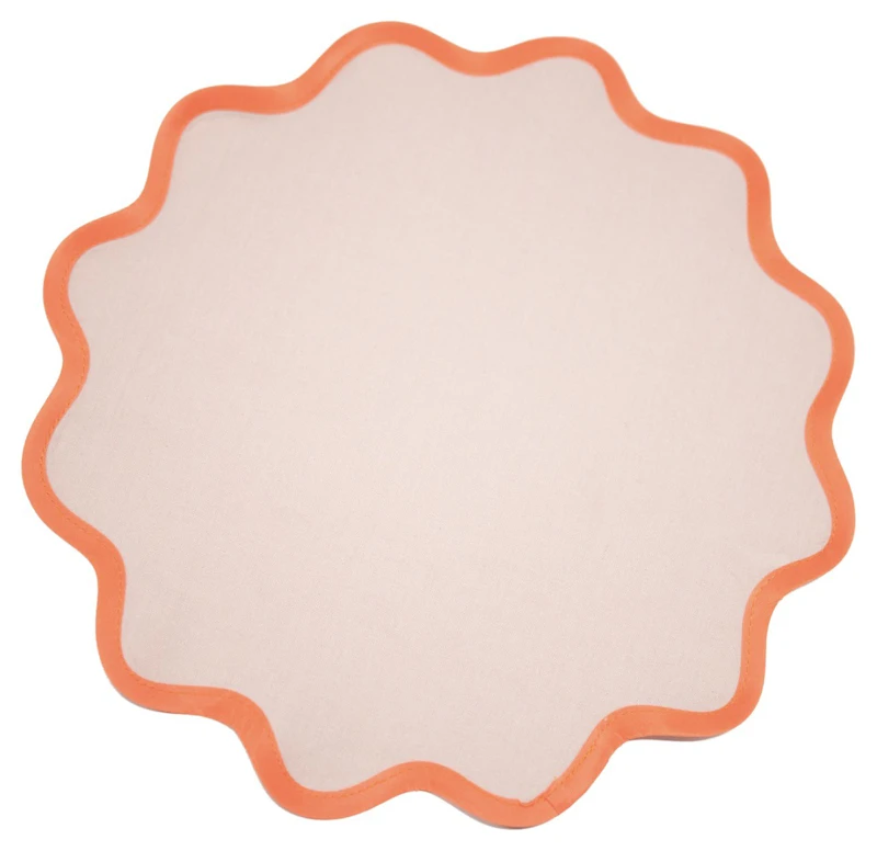 Салфетка-плейсмат Сквош, Срез тыквы