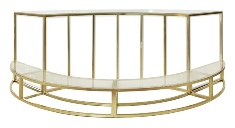 Стол-президиум Наутилус Серпент + Тай с матовым стеклом