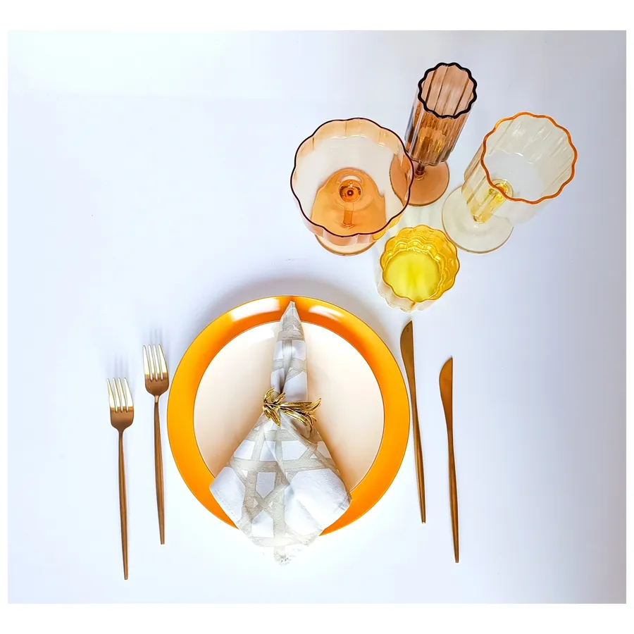 Тарелка ПИНТОН Цимонная Ледра М - Фото миниатюра 7