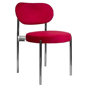 Стул Модерн Серебро, Малиново-красный - изображение 1