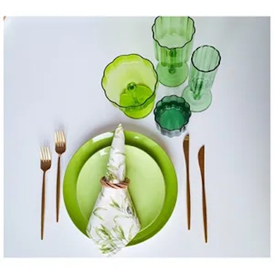 Сет бокалов Сквош Этюд в зеленом - изображение 3