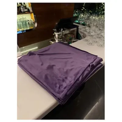 Салфетка велюр,  Таинственный фиолетовый - изображение 2