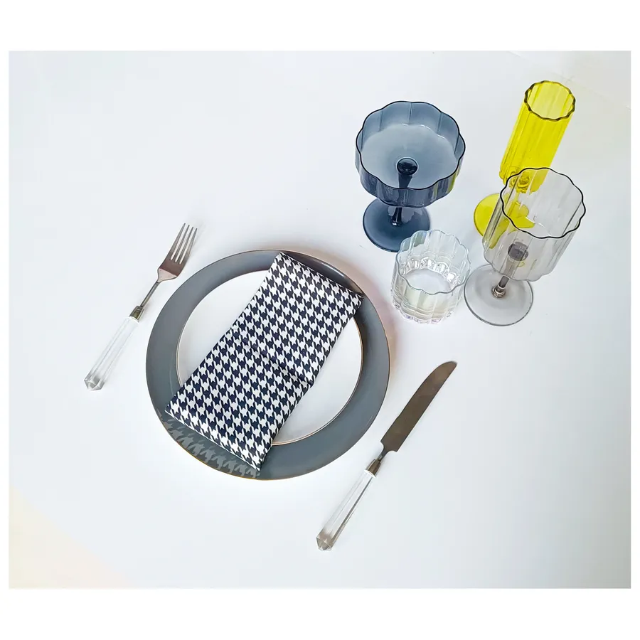 Сет бокалов Сквош Этюд в сером и не только - Фото миниатюра 2