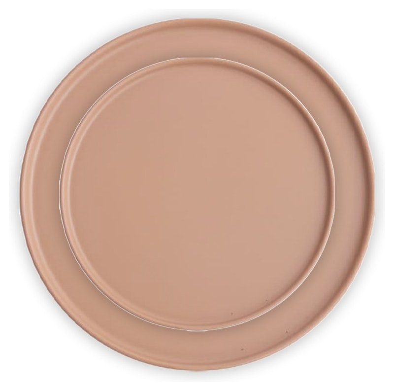 Сет тарелок Акцент Терракота С и М