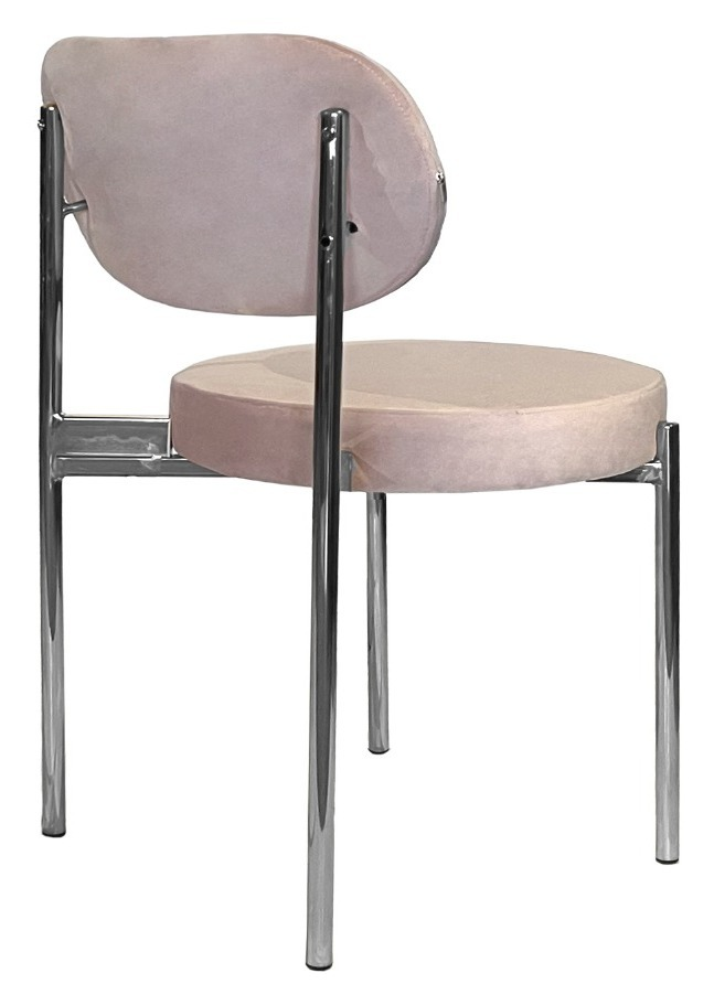 Стул Модерн Серебро, Розовый кварц