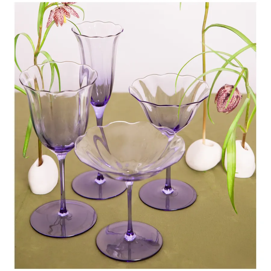 Бокал винный малый Блуми Мышиный Горошек - Фото миниатюра 2