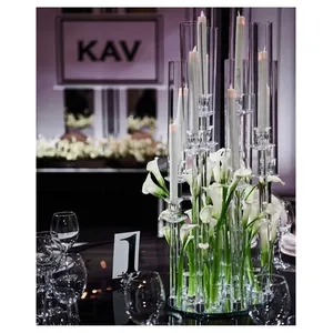 Канделябр со стеклянными колбами Хай Тауэр (10 стоек) - Фото 5