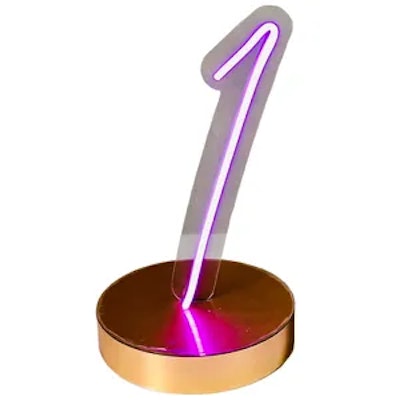 Неоновые номерки для стола Меркурий - изображение 2