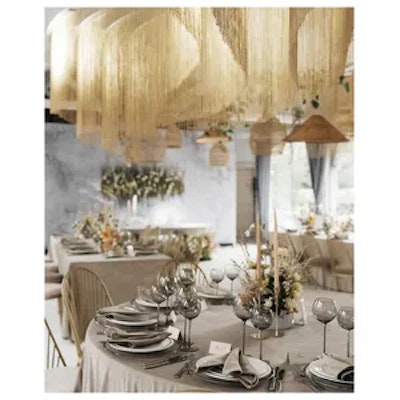 Бокал Сирен С дымчатый с золотой каймой - изображение 3