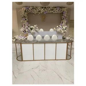 Стол-президиум Наутилус Ректангл + Хафмун с матовым стеклом - Фото 3