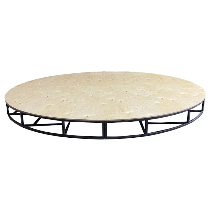 Каркас круглого подиума (400 см * 20 см) из 4х хэлементов