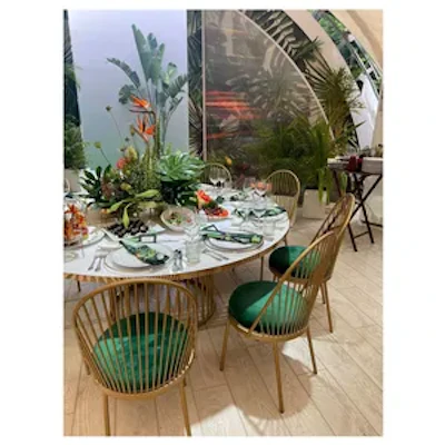 Стул Ле Солей, велюр, изумрудный - изображение 8