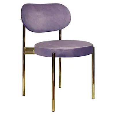 Стул Модерн Золото, Нежная орхидея