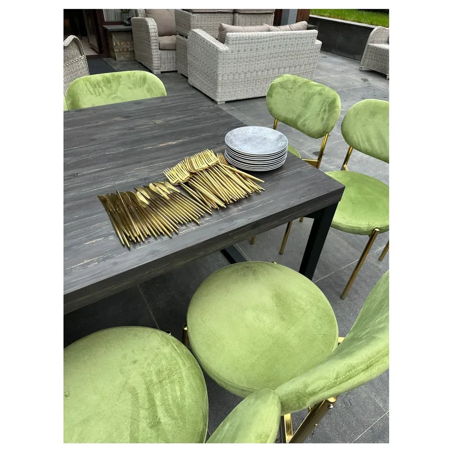 Стул Модерн Золото, Матча - Фото миниатюра 8