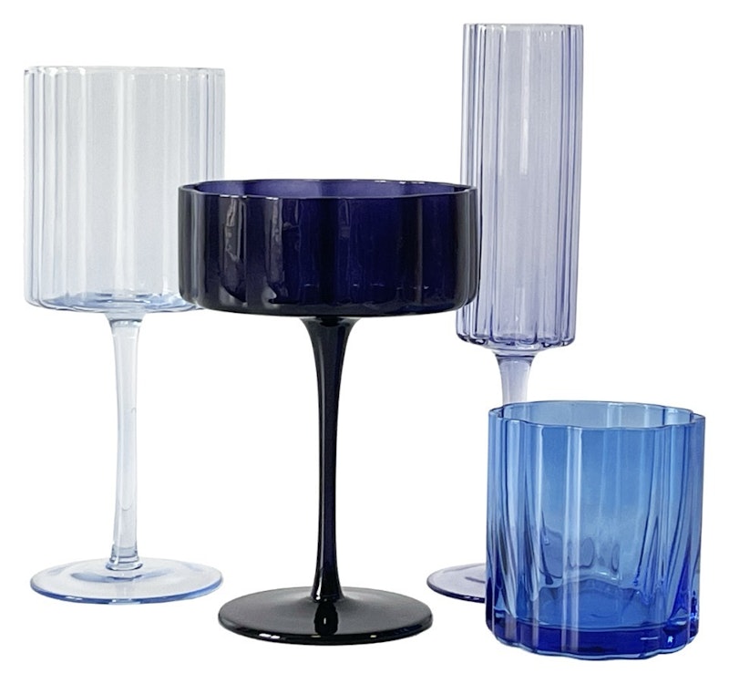 Сет бокалов Сквош Этюд в синем