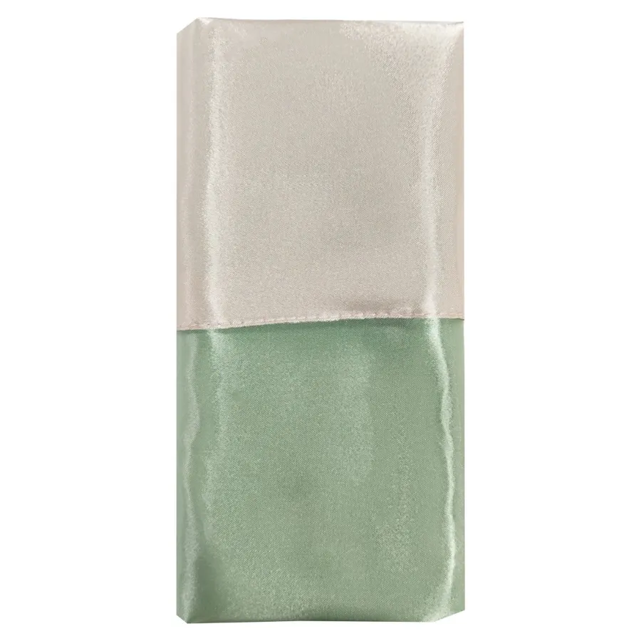 Салфетка двухсторонняя Кручу-верчу, Жизненная Необходимость, молочно-зеленая - Фото миниатюра 2