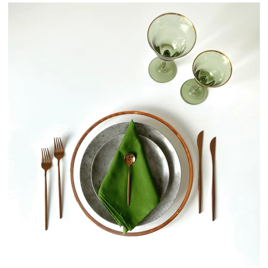 Сервировочная тарелка Париж Медь - Фото миниатюра 2