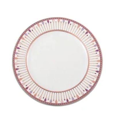 Тарелка Паттерн Розовый С