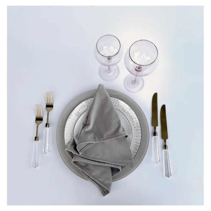 Сет тарелок Нельсон Роял Беж - Фото миниатюра 2