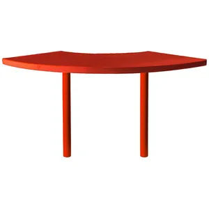 Стол коктейльный Твист Змейка С, Красный бархат + Малиново-красный (телескопическая нога) - изображение 4