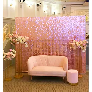 Пуф Цилиндр Золотой обод Розовый кекс - Фото 2