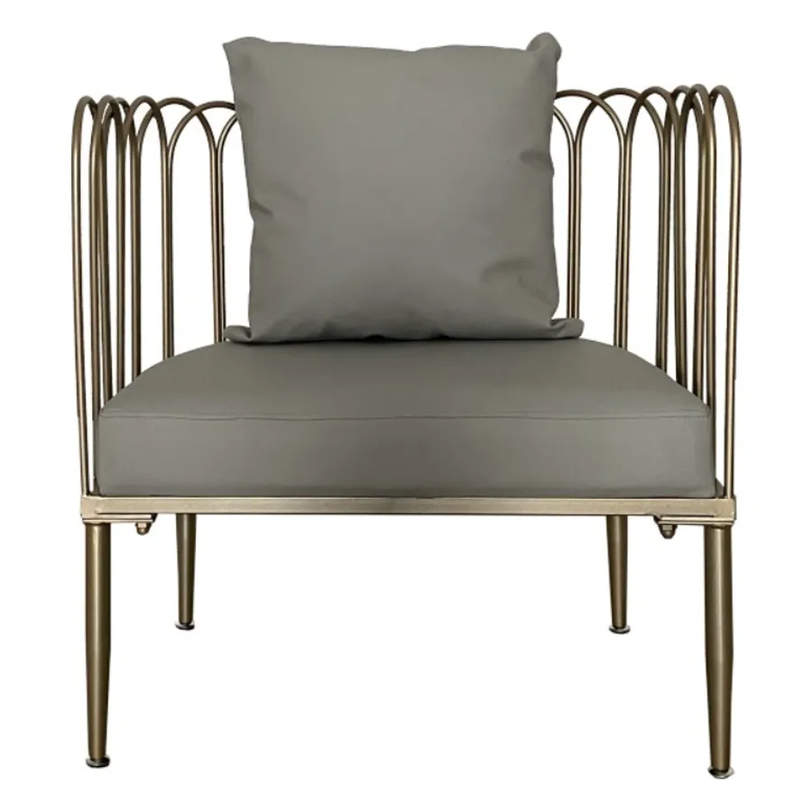 Кресло Сквош База (серый) - Фото миниатюра 1