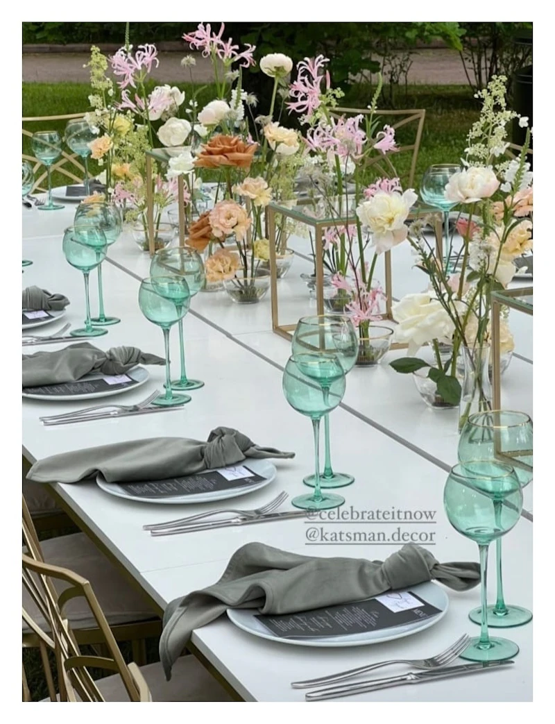 Салфетка велюр, эвкалипт