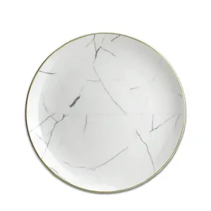 Тарелка мраморная Мрамор, 20,3см - Фото 1