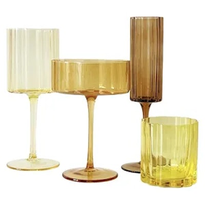 Сет бокалов Сквош Этюд в желтом - изображение 1