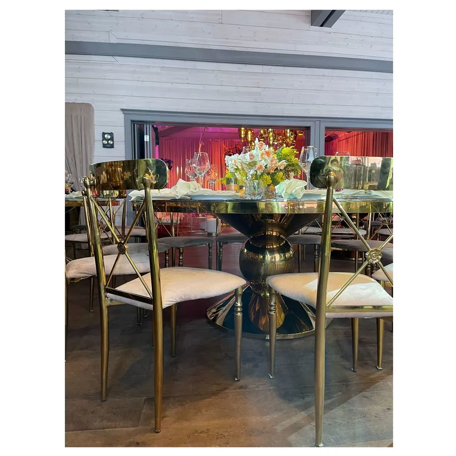 Стул Адлер,  велюр, бежевый - Фото миниатюра 5