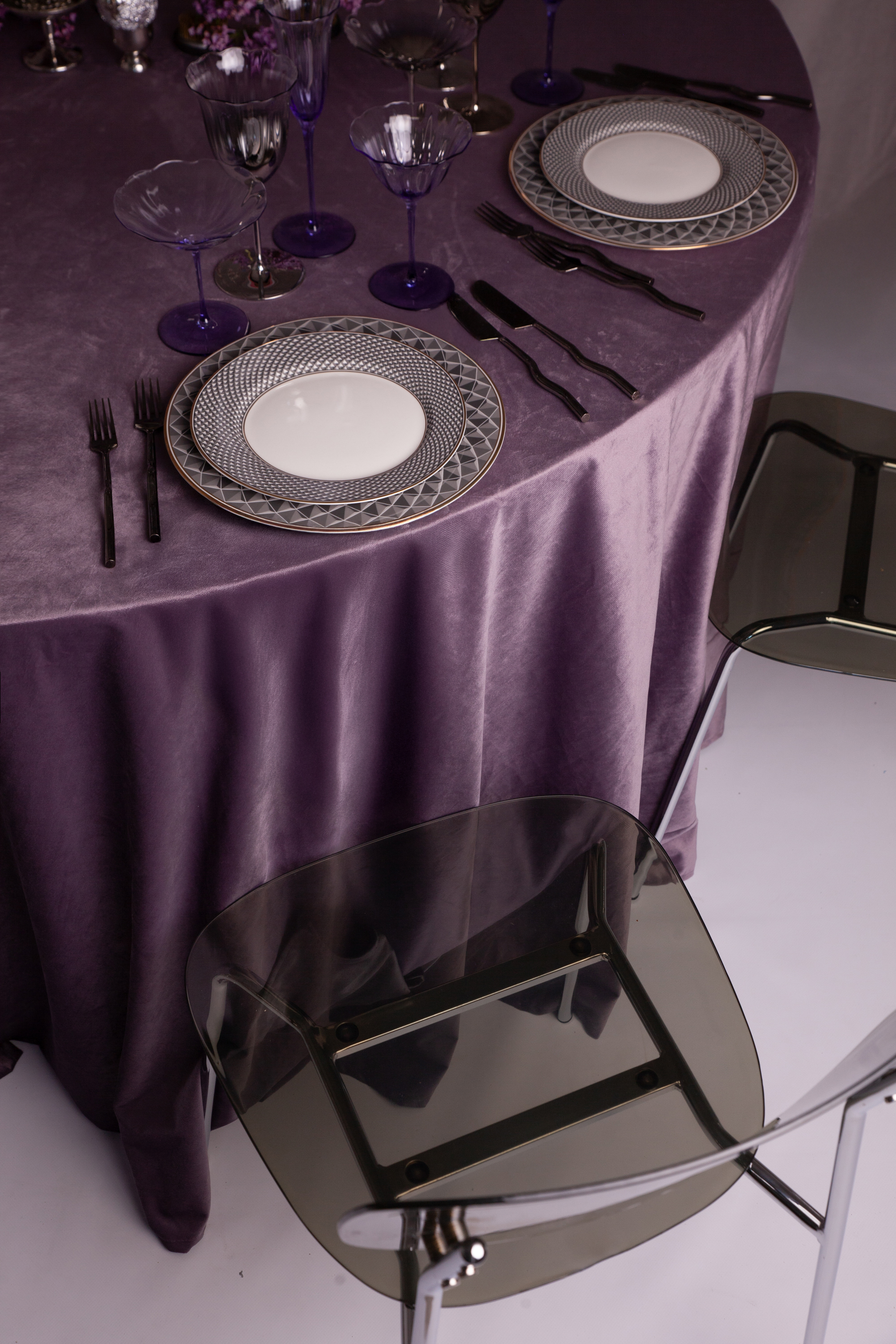 Стул Призм Серебро, Театр теней