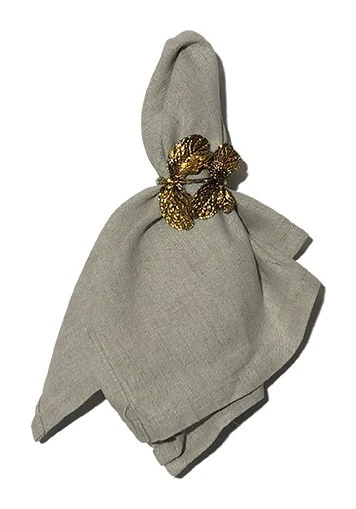 Салфетка лен, Камелия 