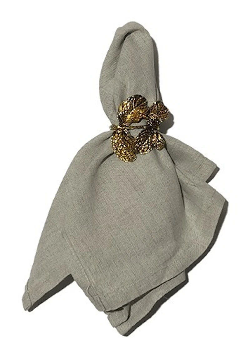 Салфетка лен, Камелия 