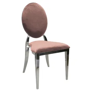 Стул Вашингтон Серебро, велюр пыльная роза