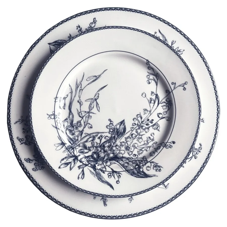 Сет тарелок Венок С и М - Фото миниатюра 1