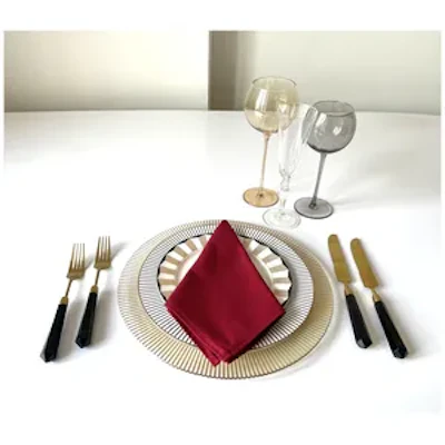 Салфетка из смесового льна, Спелая Изабелла - изображение 3