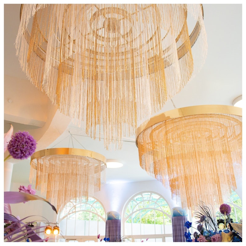 Люстра декоративная, без освещения, 2 метра