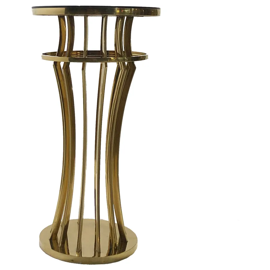 Каркас cтола коктейльный Джейл Золото - Фото миниатюра 1