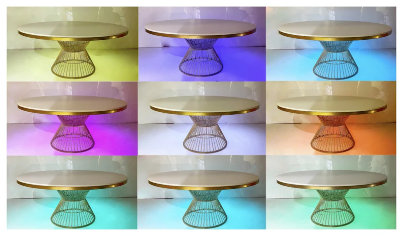 Стол Де Марко с белой столешницей белый МДФ