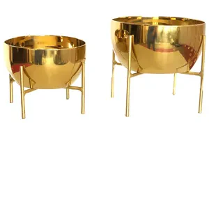 Набор вазочек Винтаж Золото - Фото 1