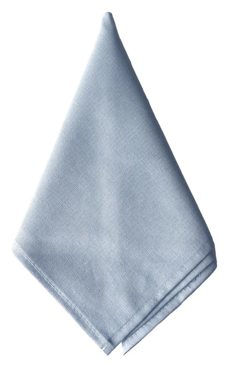 Салфетка из смесового льна, Немного злопамятная незабудка