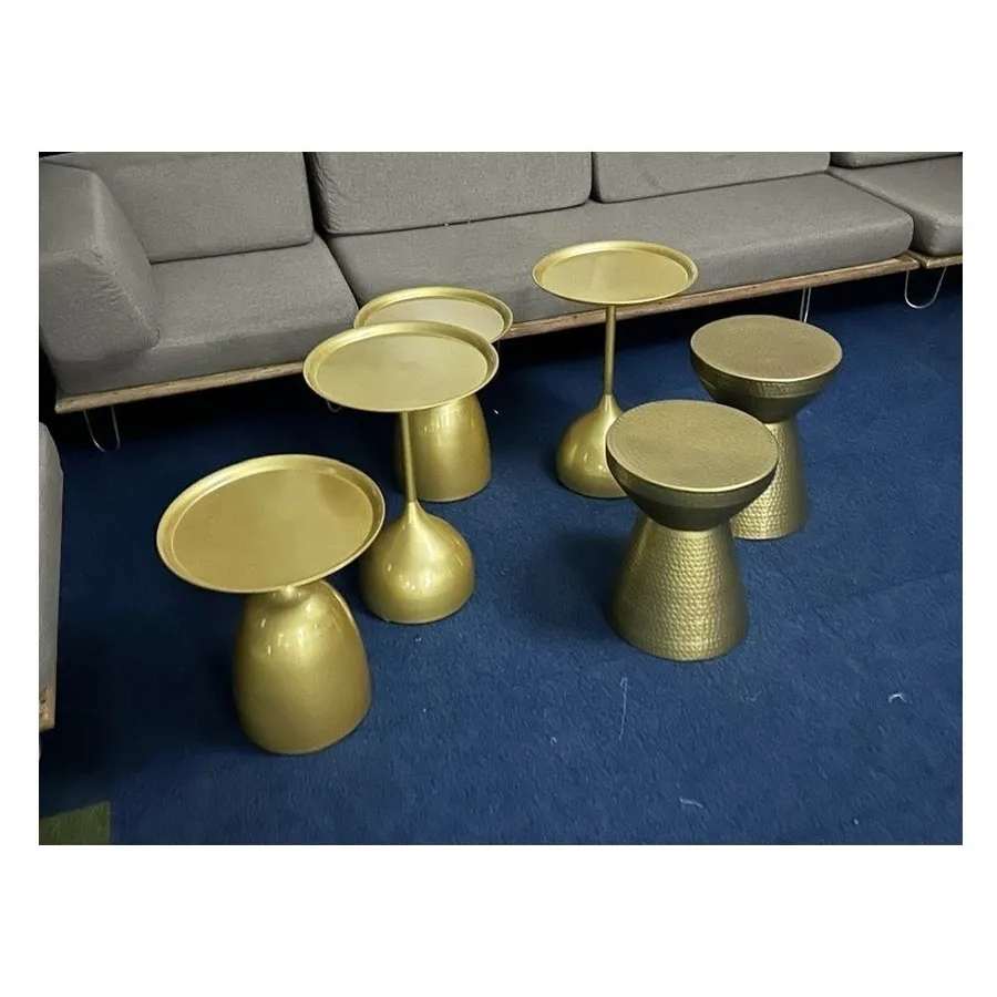 Столик журнальный Марокко Золото Л - Фото миниатюра 3