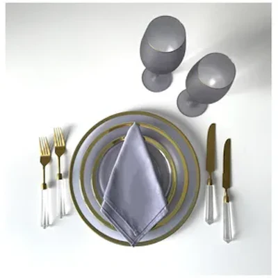 Порционная тарелка Париж Золото М - изображение 6