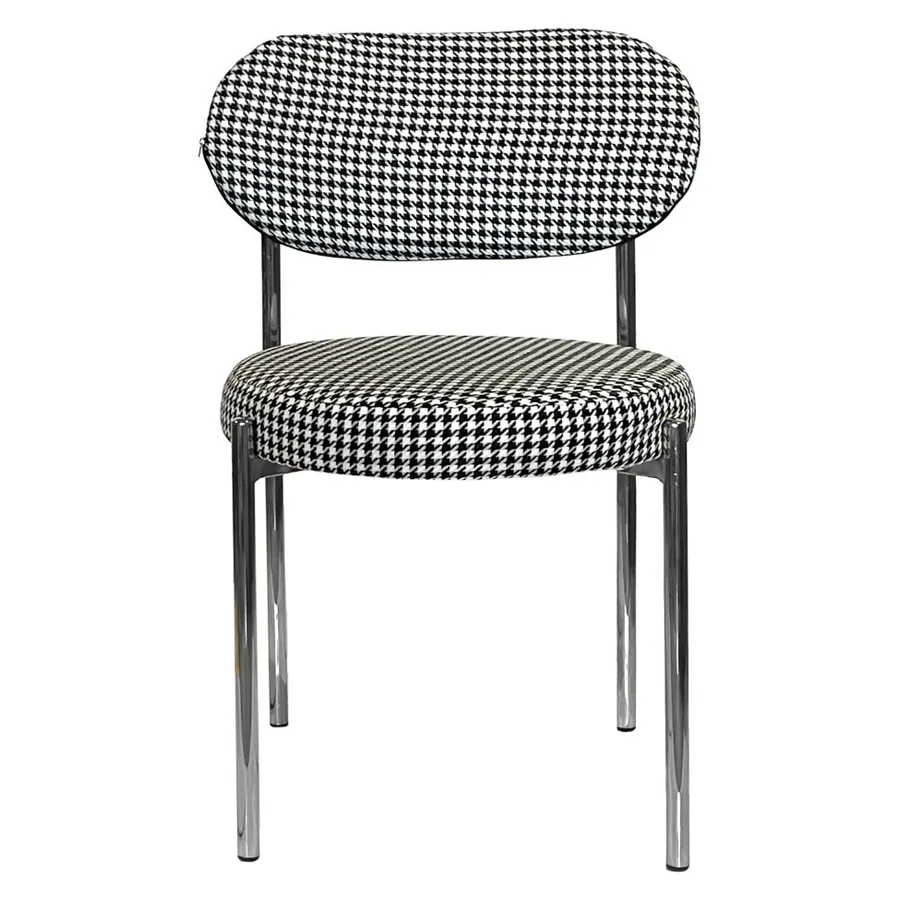 Стул Модерн Серебро, Гусиная лапка - Фото миниатюра 2