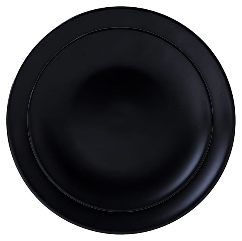 Сет тарелок Акцент Блэк С и М