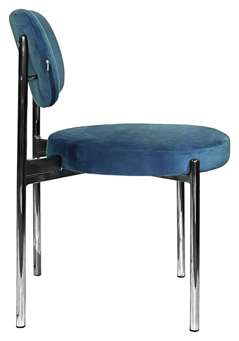 Стул Модерн Серебро, Морская волна