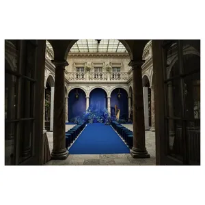 Пуф Цилиндр Золотой обод, сапфировый велюр - Фото 5