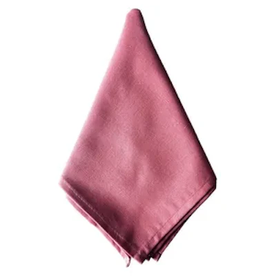 Салфетка из смесового льна, Настрой пиона