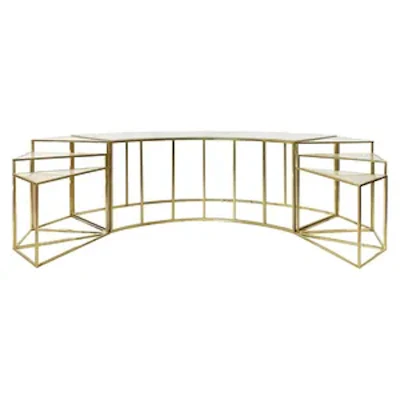 Стол-президиум Наутилус Серпент + Триплекс с матовым стеклом - изображение 3