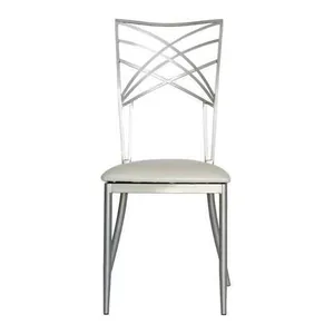 Стул Хамелеон Серебро (эко-кожа), белый, на  липучках - Фото 2